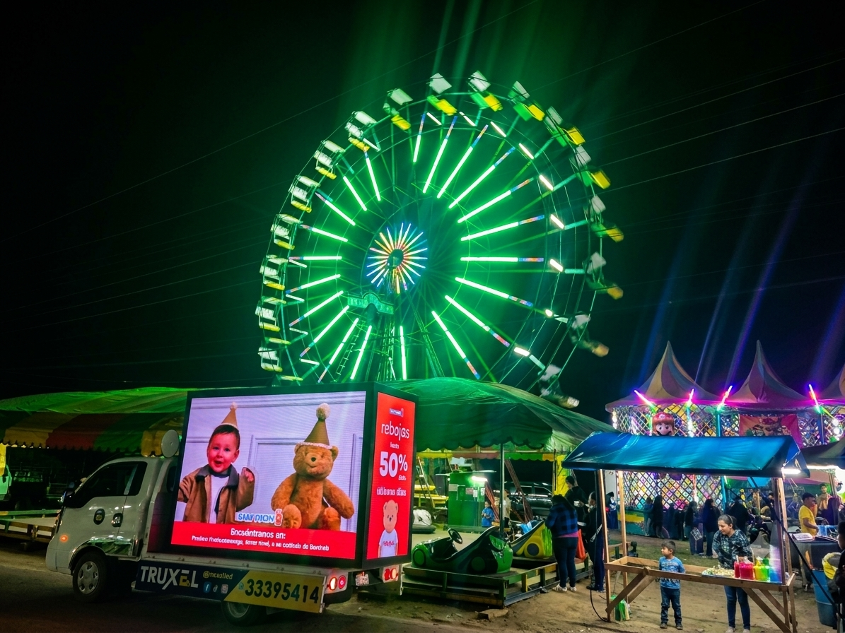 Camión LED TRUXEL